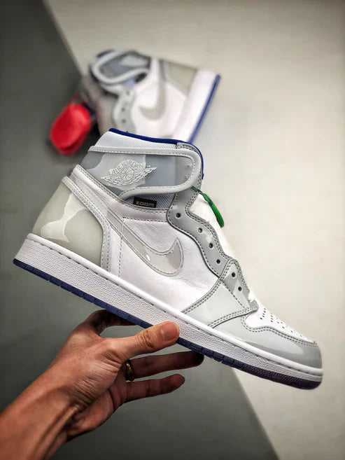 Nike Air Jordan 1 Retro High Zoom "White Racer Blue"