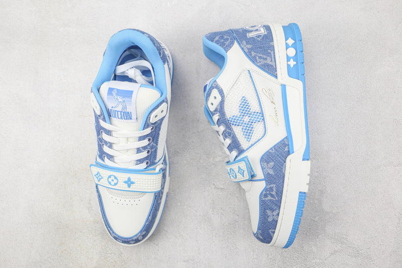 Louis Vuitton LV Trainer Limited 2021 White Blue