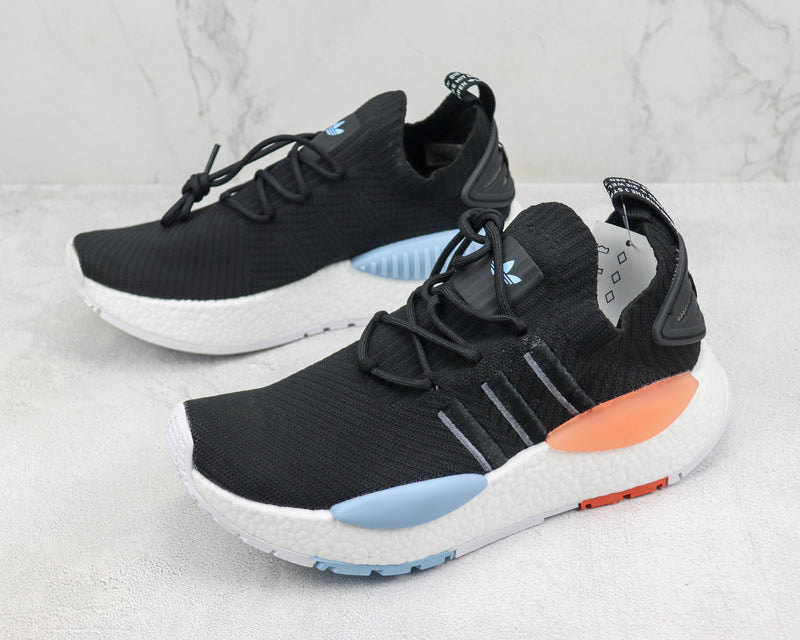 Adidas NMD W1 Black White Orange