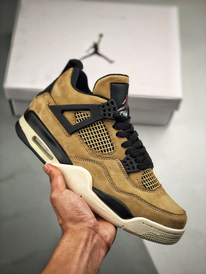 Nike Air Jordan 4 Retro "Mushroom" Sneakers