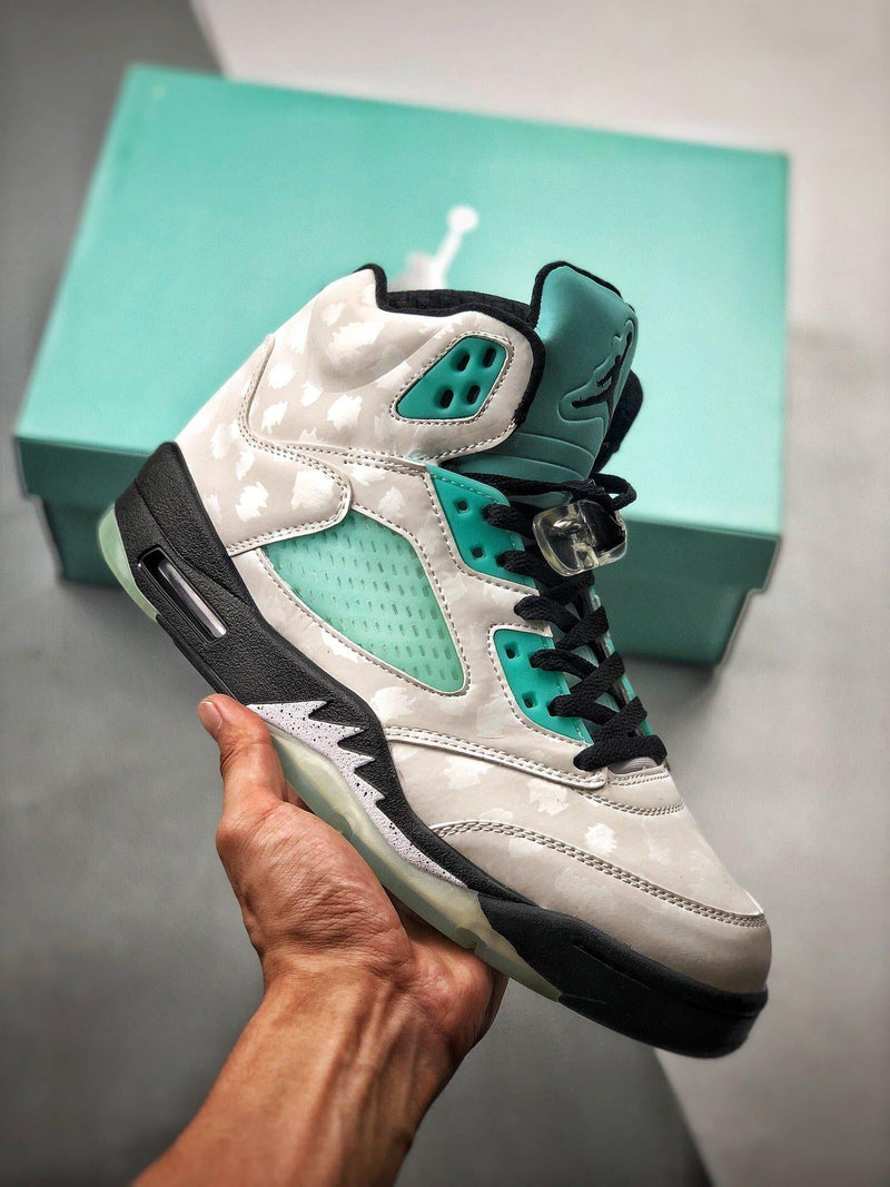 Nike Air Jordan 5 "Island Green" Sneakers