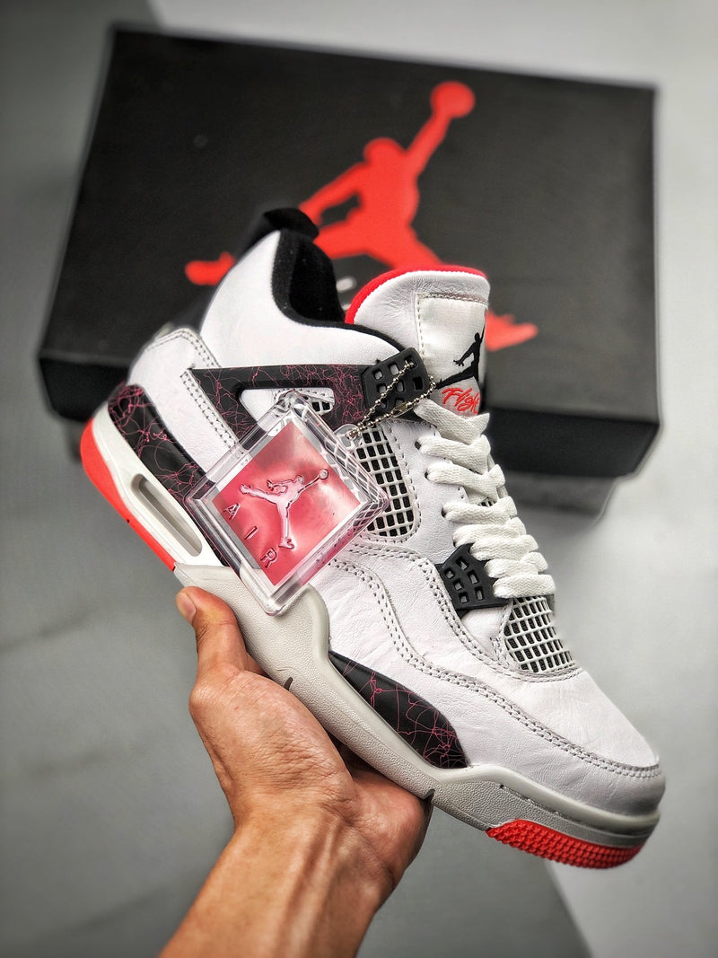 Nike Air Jordan 4 "Hot Lava" Sneakers