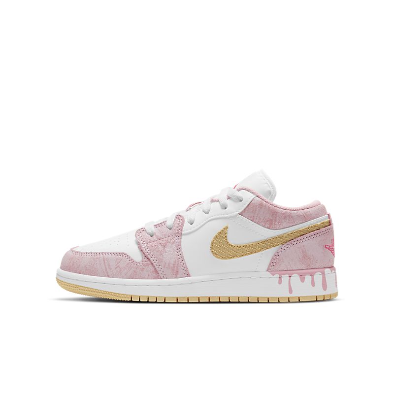 Nike Air Jordan 1 Low Paint Drip Sneakers