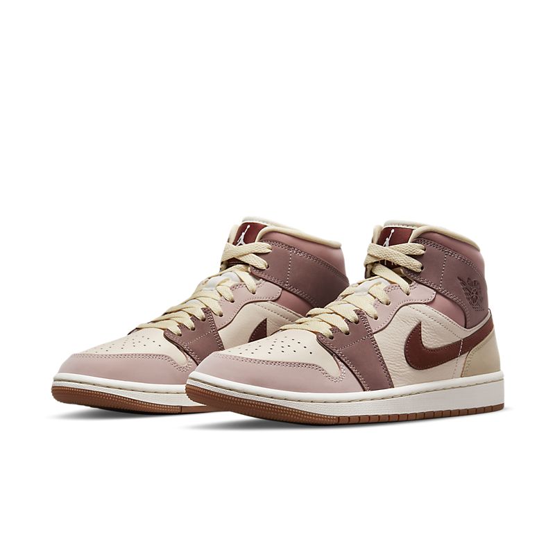 Tênis Nike Jordan 1 Mid SE Dark Pony Smoky Mauve