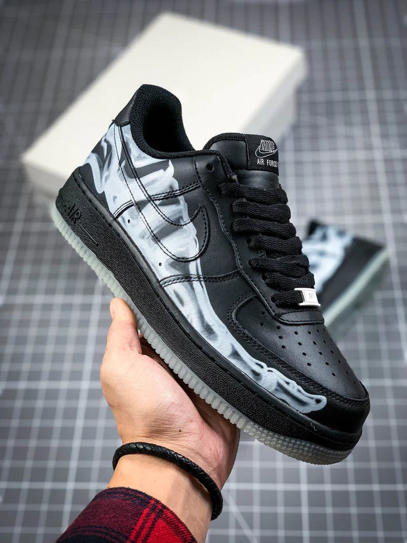 Nike Air Force 1 Low Skeleton Black