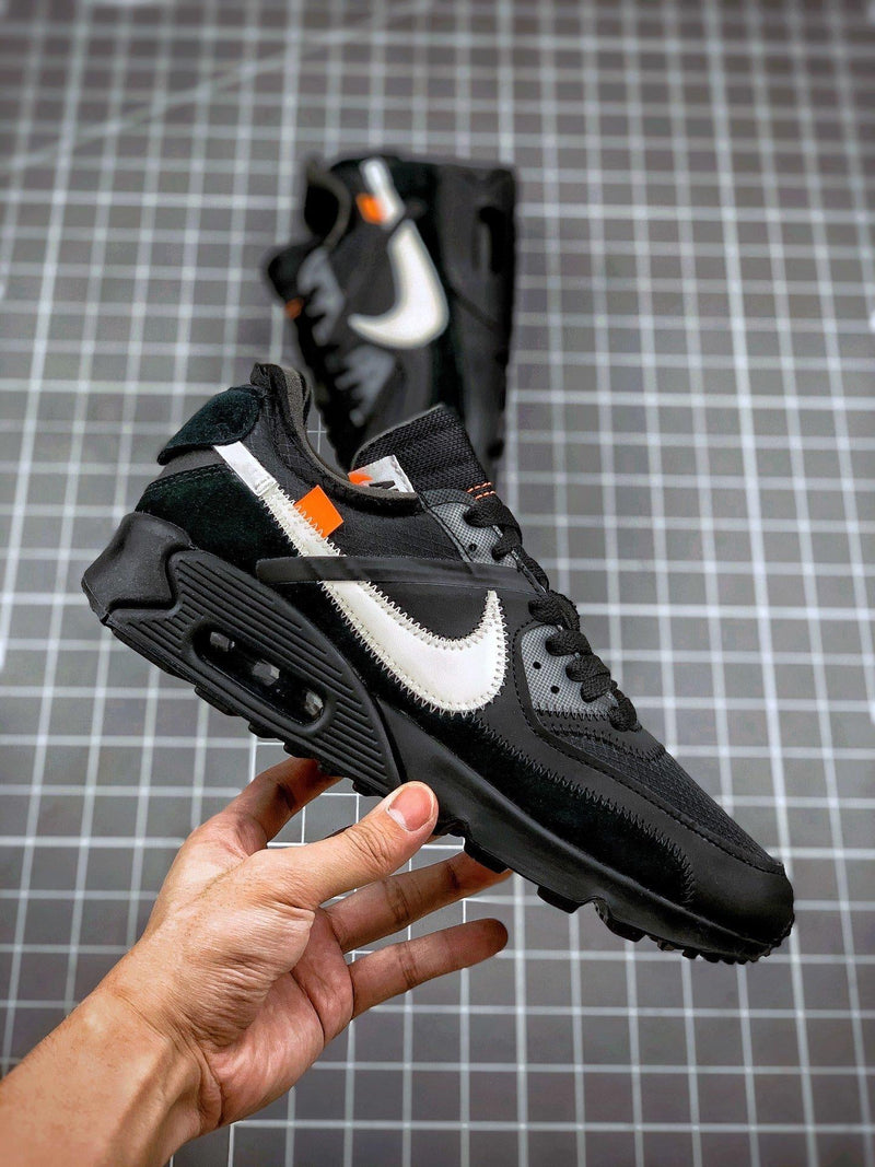 Tênis Nike Air Max 90 x OFF-White "Black"