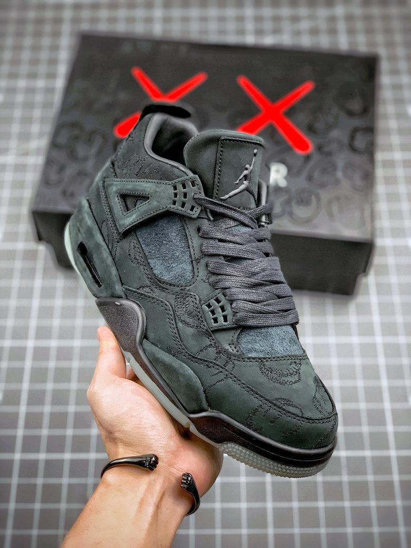 Nike Air Jordan 4 Retro Kaws Black