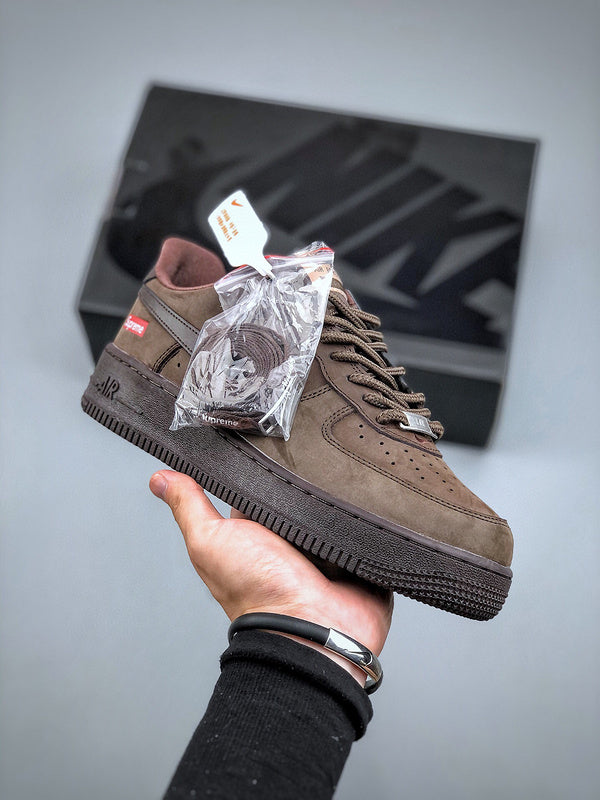 Nike Air Force 1 Low Supreme Baroque Brown