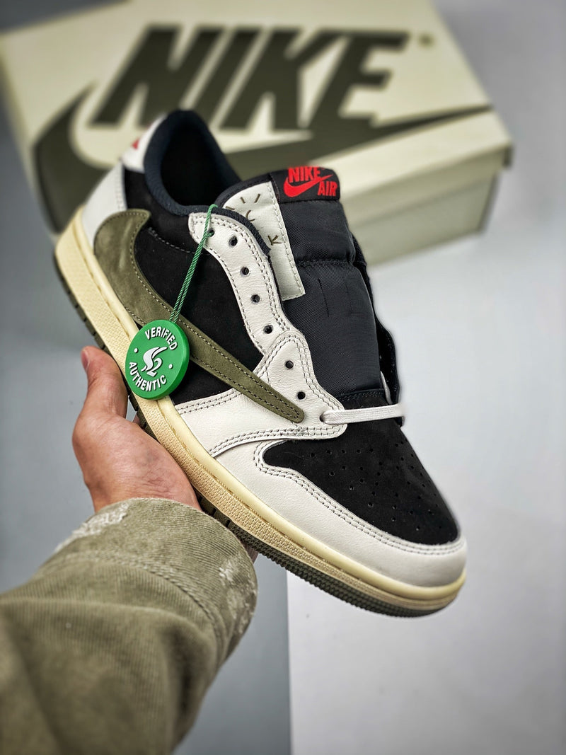 Travis Scott x Nike Air Jordan 1 Low 'Olive'