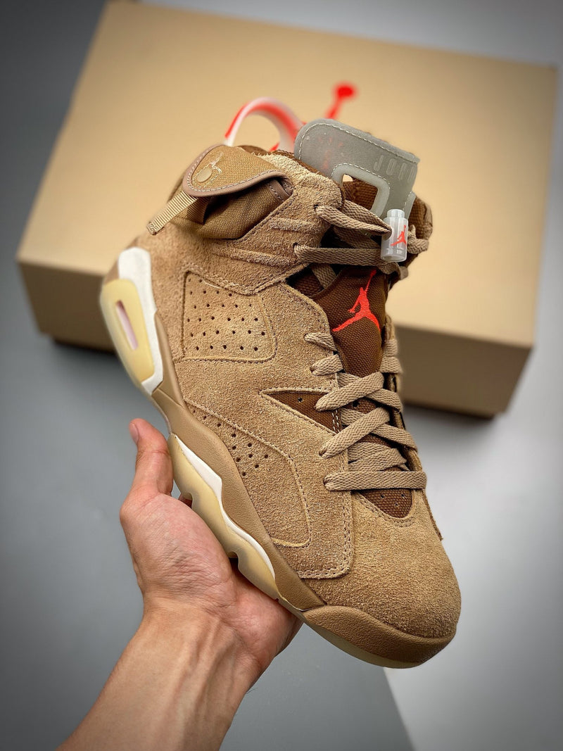 Nike Air Jordan 6 Retro SP British Khaki Travis Scott