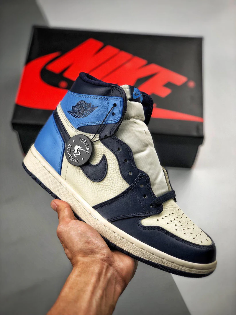 Nike Air Jordan 1 Retro High "Obsidian UNC"