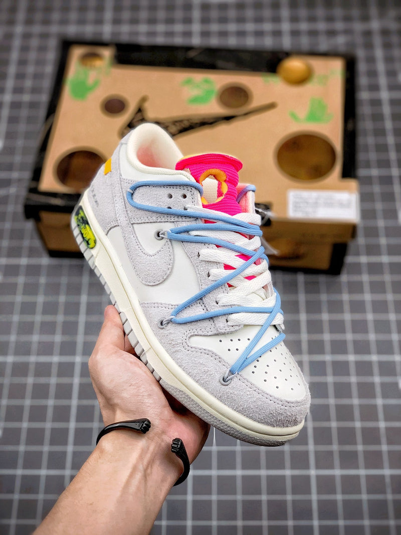 Tênis Nike SB Dunk Low x Off-White 'The 50 - Blue'