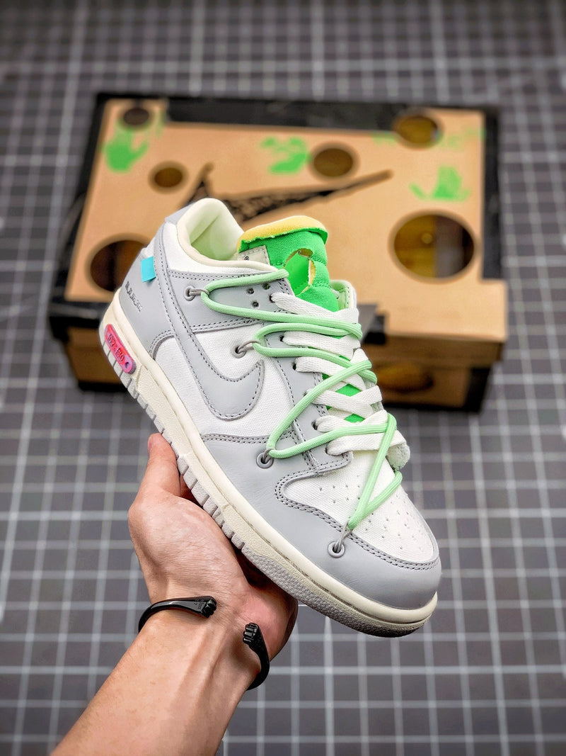 Tênis Nike SB Dunk Low x Off-White 'The 50 - Green'