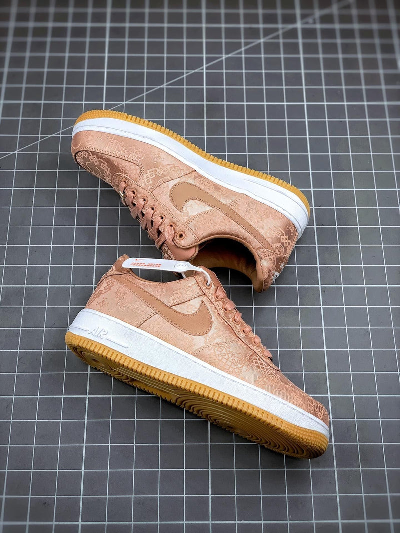 Nike Air Force 1 Low "CLOT Rose Gold Silk"