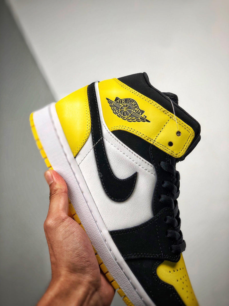 Tênis Nike Air Jordan 1 Mid SE 'Yellow Toe'