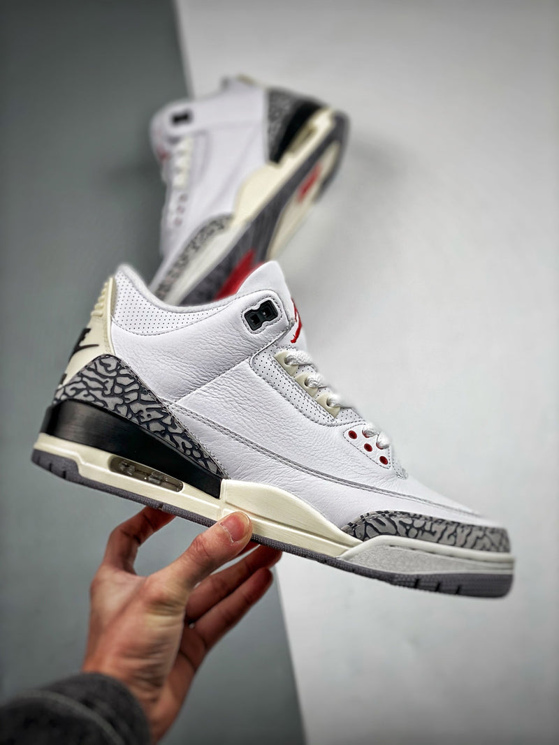 Nike Air Jordan 3 White Cement Reimagined"