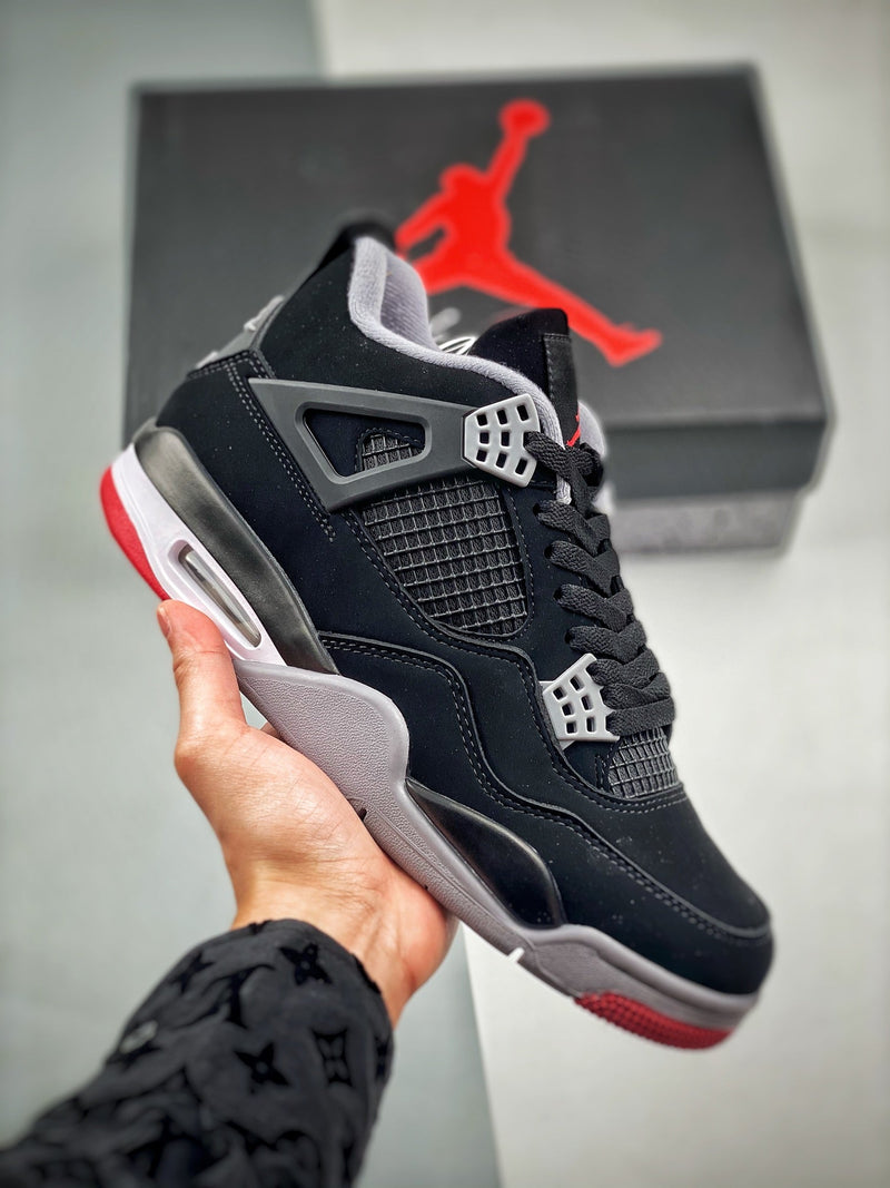 Nike Air Jordan 4 "Bred" Sneakers