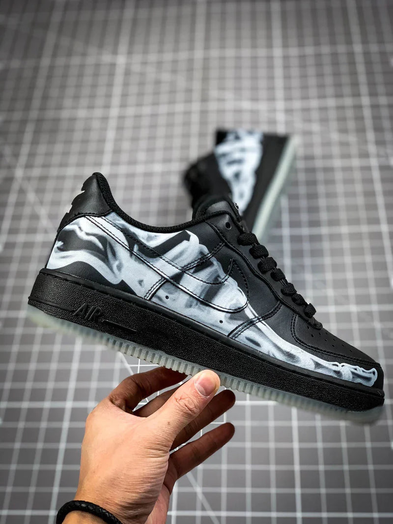 Nike Air Force 1 Low Skeleton Black