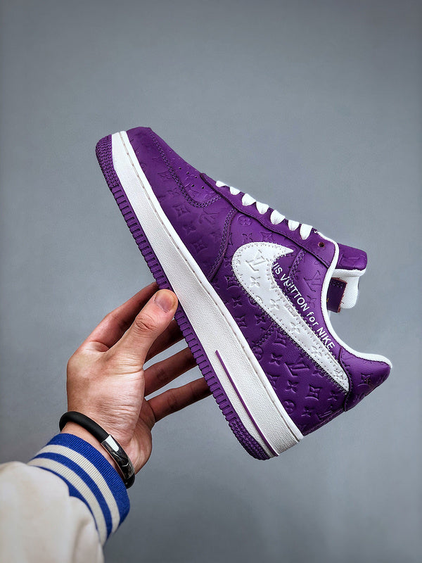 Nike Air Force 1 Low LV8 Purple Leather