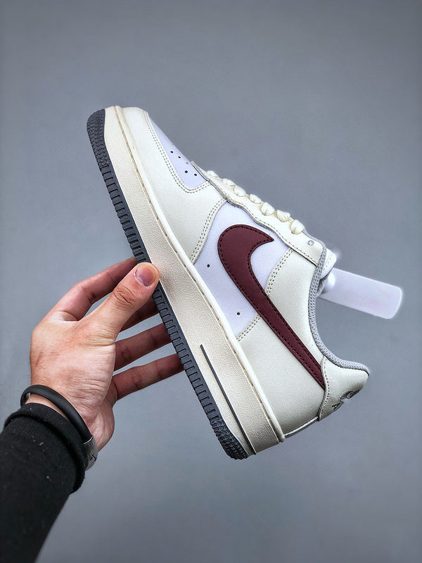 Nike Air Force 1 Low Rice Dark Red