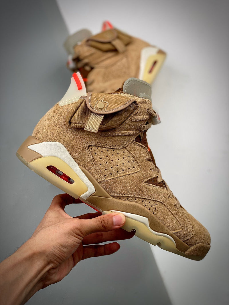 Nike Air Jordan 6 Retro SP British Khaki Travis Scott