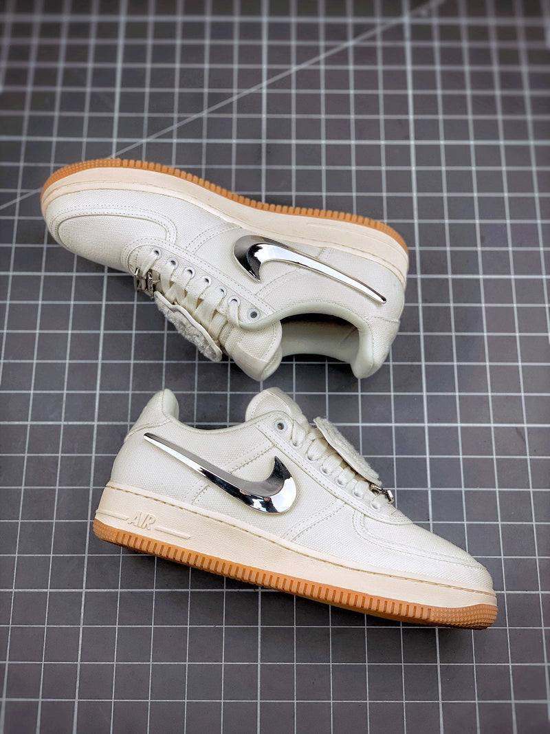 Travis Scott x Nike Air Force 1 Low 'White Sail'