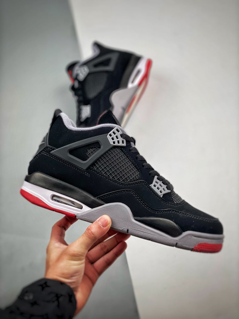 Nike Air Jordan 4 "Bred" Sneakers