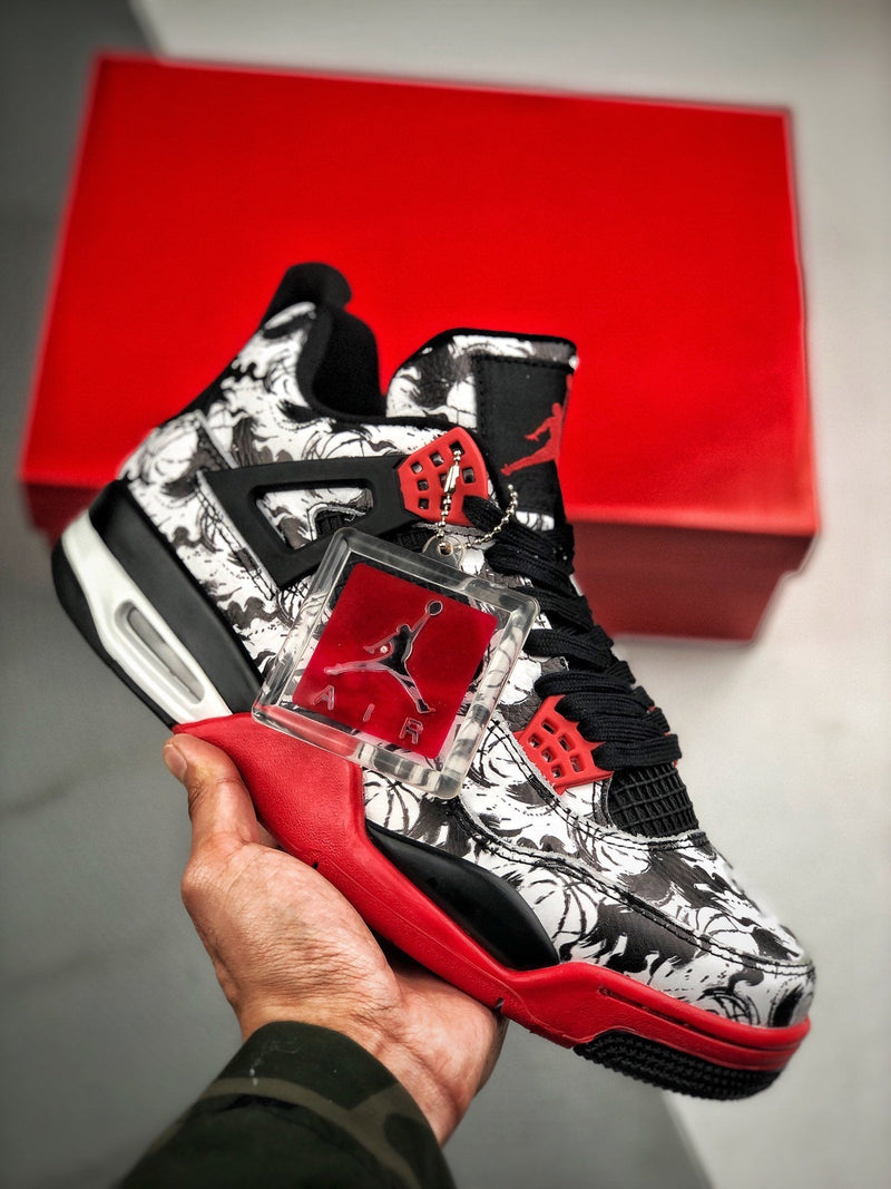 Tênis Nike Air Jordan 4 Retro "SNGL Dy Singles Day/Tattoo"