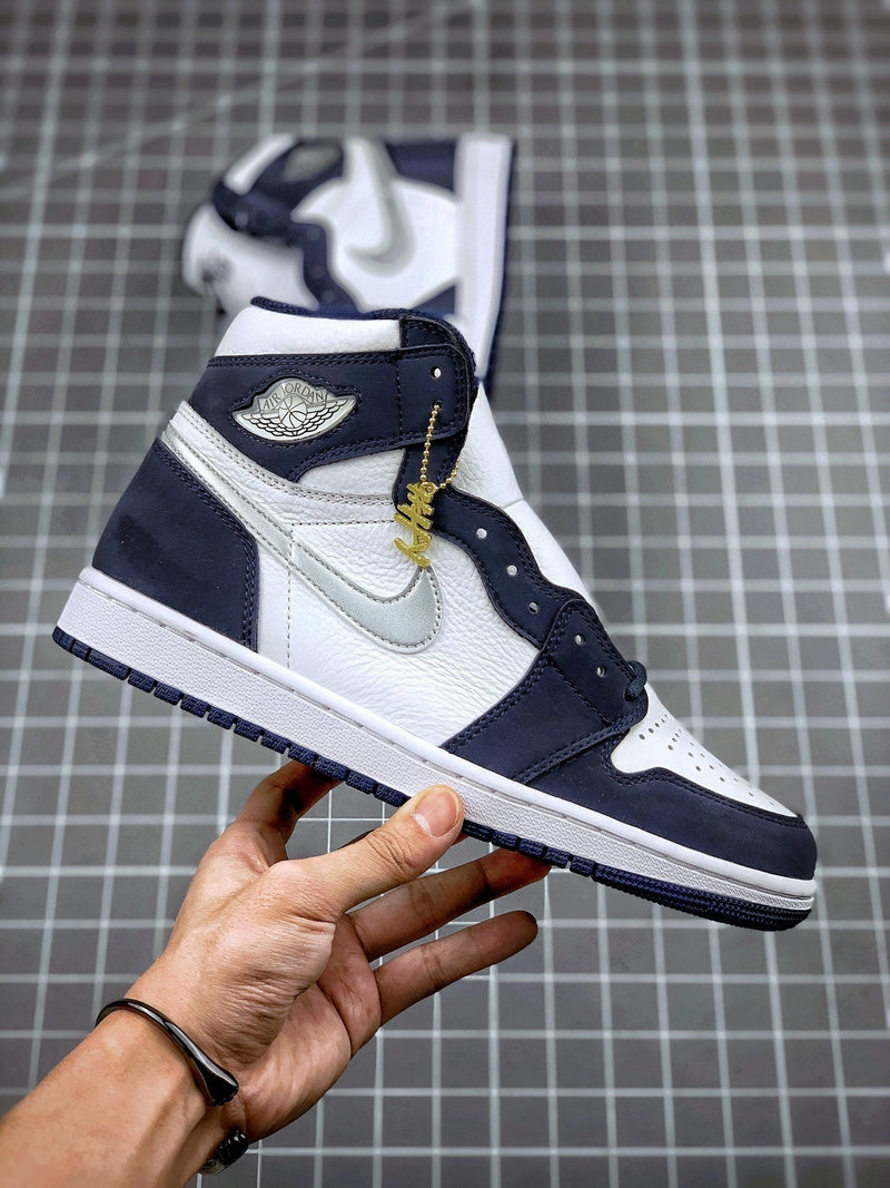 Tênis Nike Air Jordan 1 High CO.JP 'Midnight Navy'