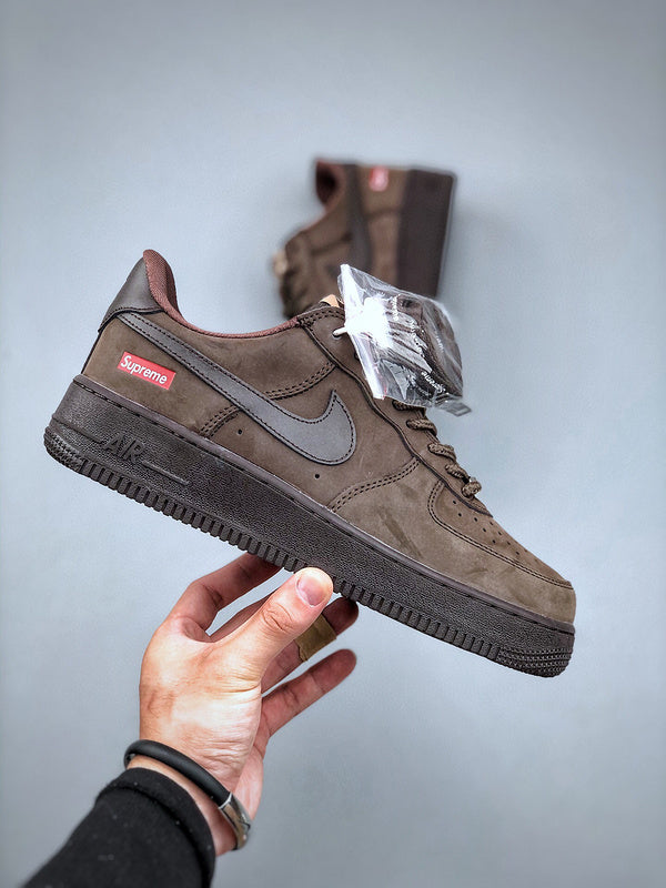 Nike Air Force 1 Low Supreme Baroque Brown