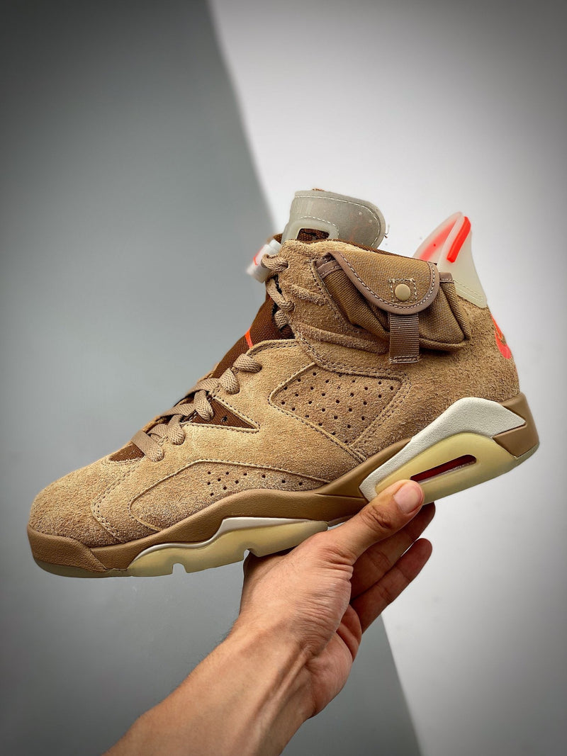 Nike Air Jordan 6 Retro SP British Khaki Travis Scott