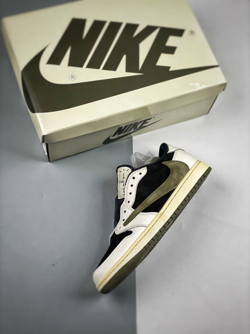 Travis Scott x Nike Air Jordan 1 Low 'Olive'