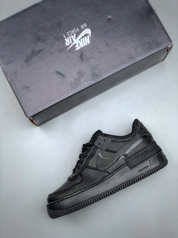 Nike Air Force 1 Low Shadow Triple Sneakers