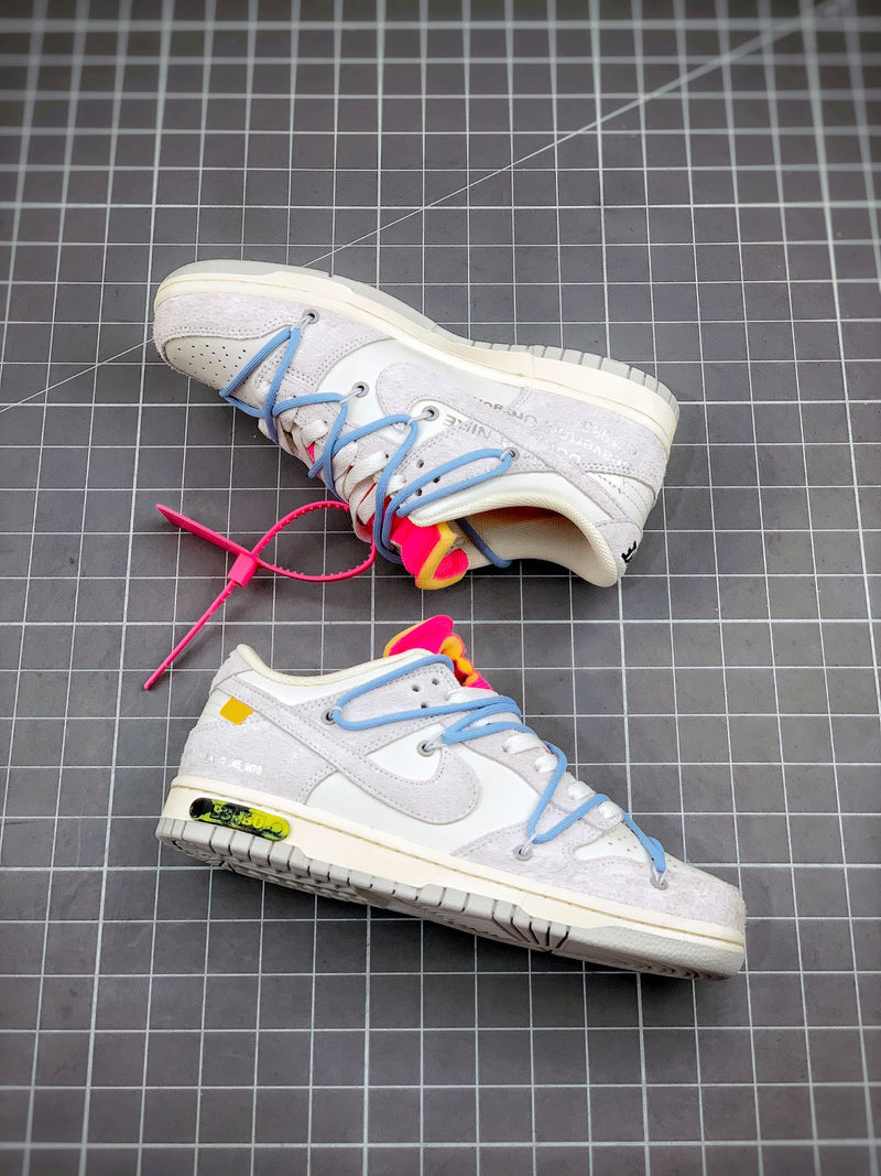 Tênis Nike SB Dunk Low x Off-White 'The 50 - Blue'