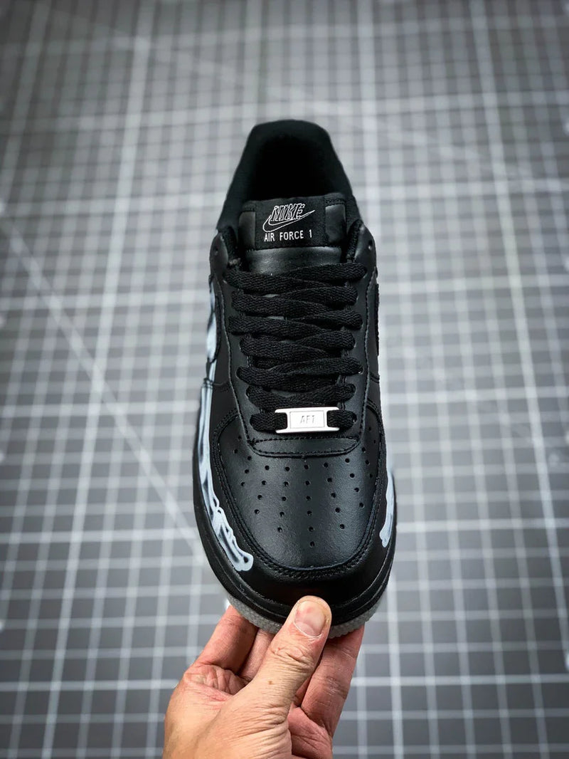 Nike Air Force 1 Low Skeleton Black