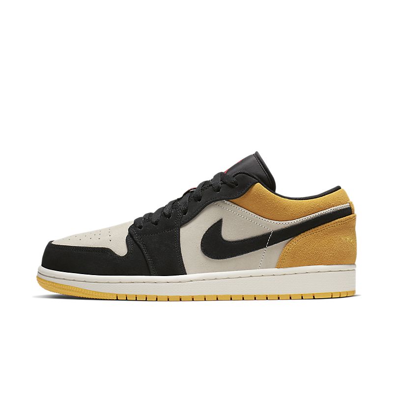 Nike Air Jordan 1 Low Sail University Gold Black