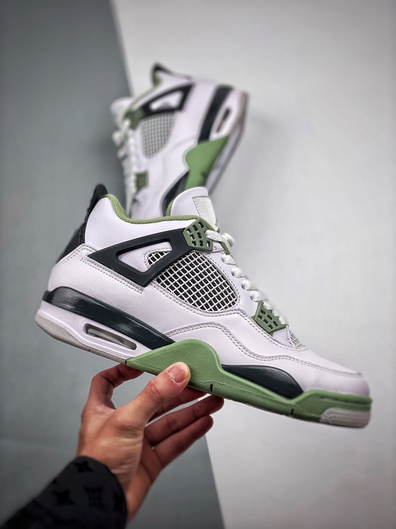 Nike Air Jordan 4 "Oil Green" Sneakers