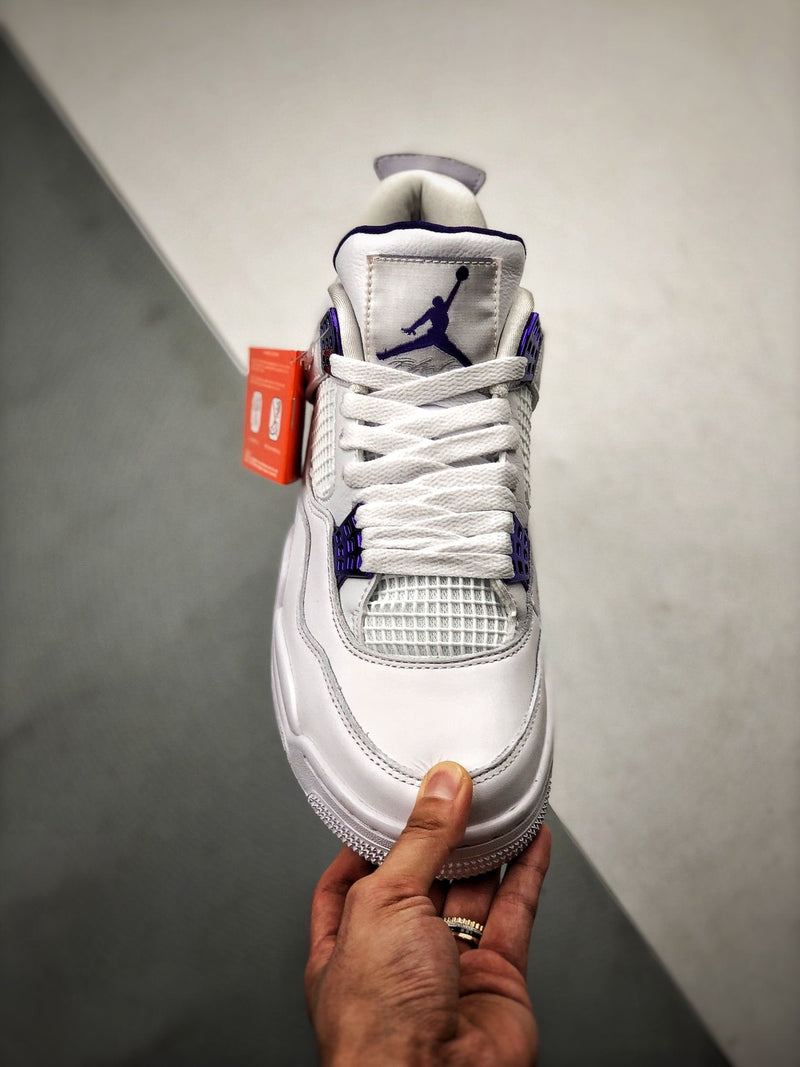 Nike Air Jordan 4 "Court Purple" Sneakers