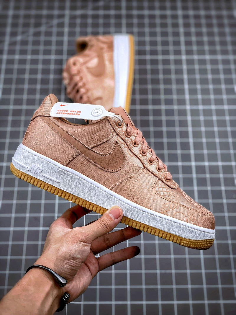 Nike Air Force 1 Low "CLOT Rose Gold Silk"