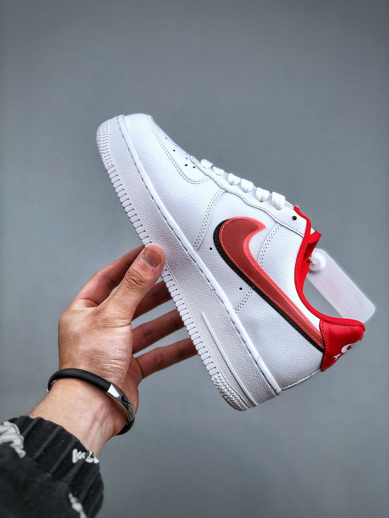 Nike Air Force 1 Low Double Swoosh Bright Crimson (GS)