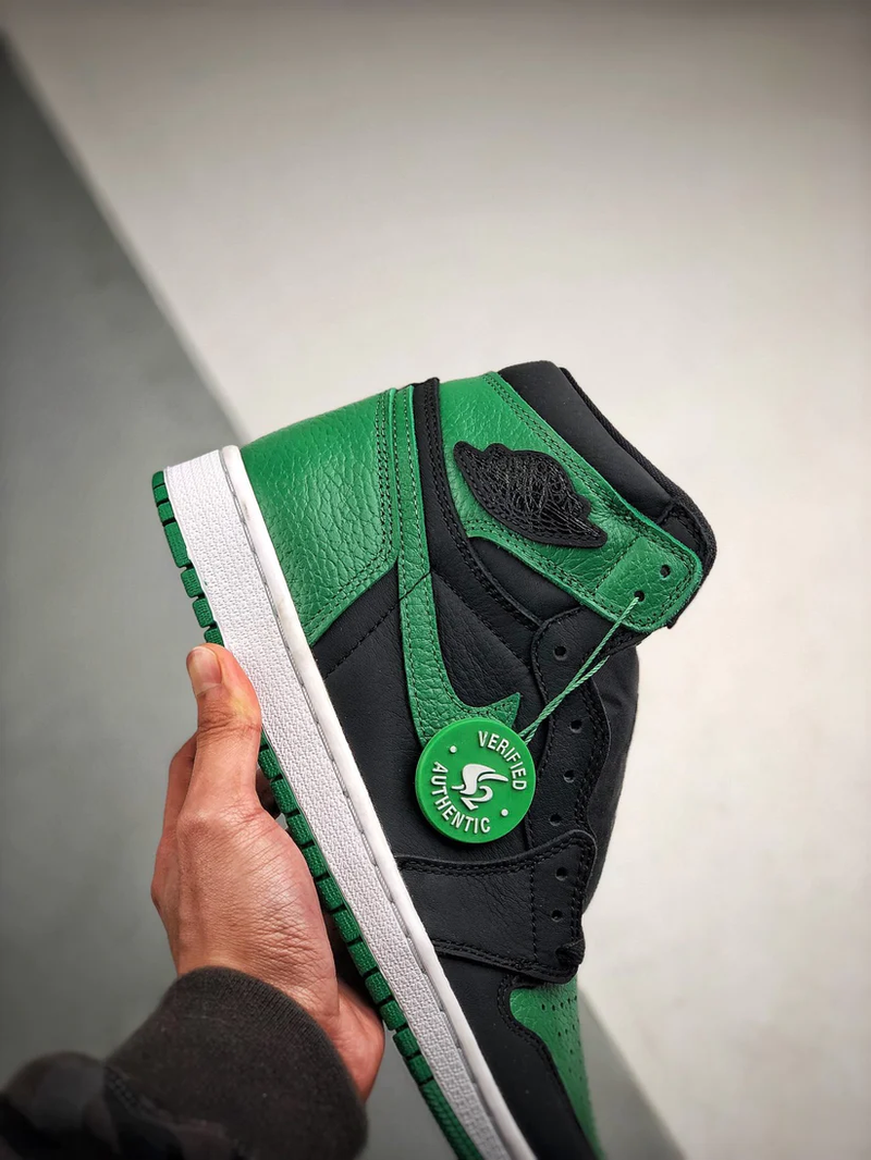 Nike Air Jordan 1 High Pine Green Black