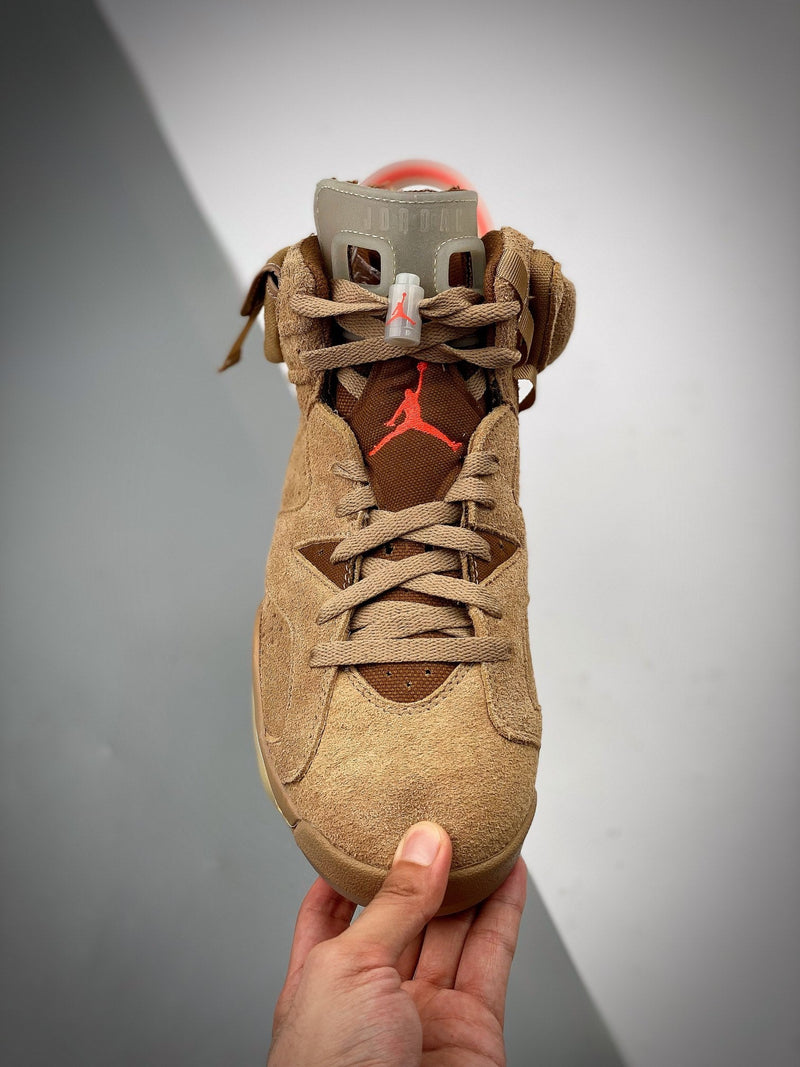 Nike Air Jordan 6 Retro SP British Khaki Travis Scott