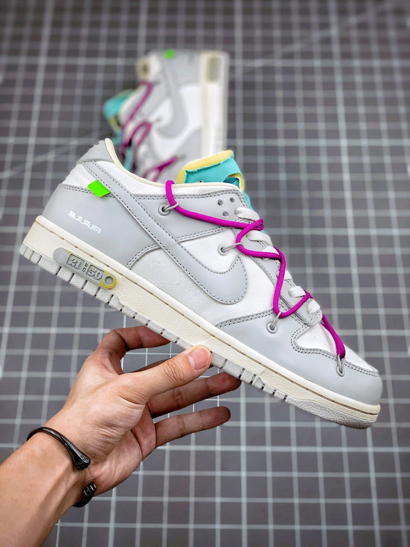 Tênis Nike SB Dunk Low x Off-White 'The 50 - Purple'