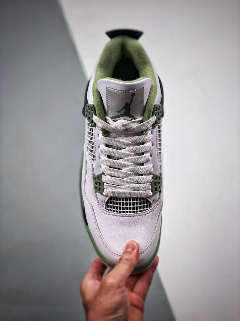 Nike Air Jordan 4 "Oil Green" Sneakers