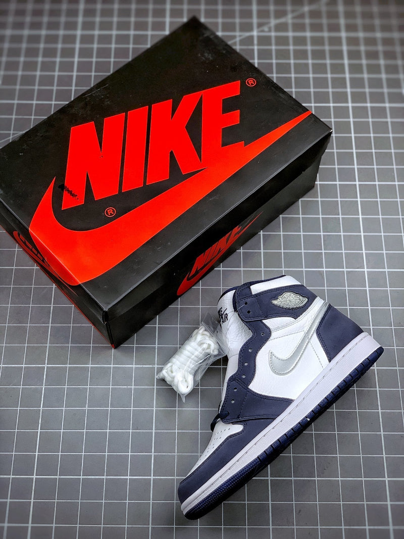 Tênis Nike Air Jordan 1 High CO.JP 'Midnight Navy'