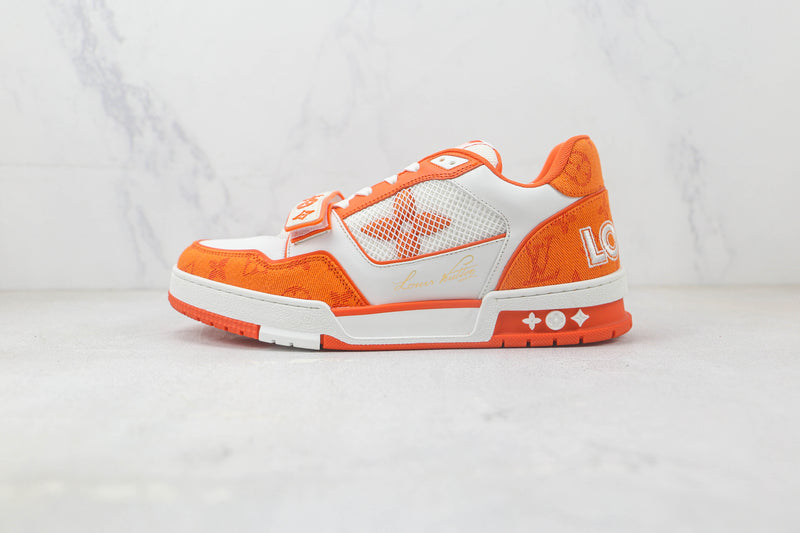 Louis Vuitton LV Trainer Limited 2021 White Orange