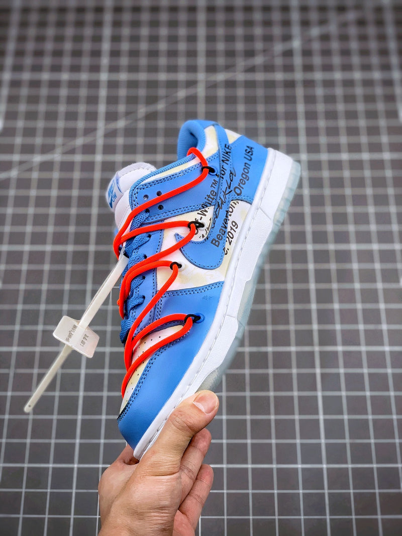 Tênis Nike SB Dunk Low x Off-White UNC