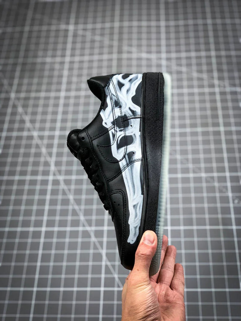 Nike Air Force 1 Low Skeleton Black