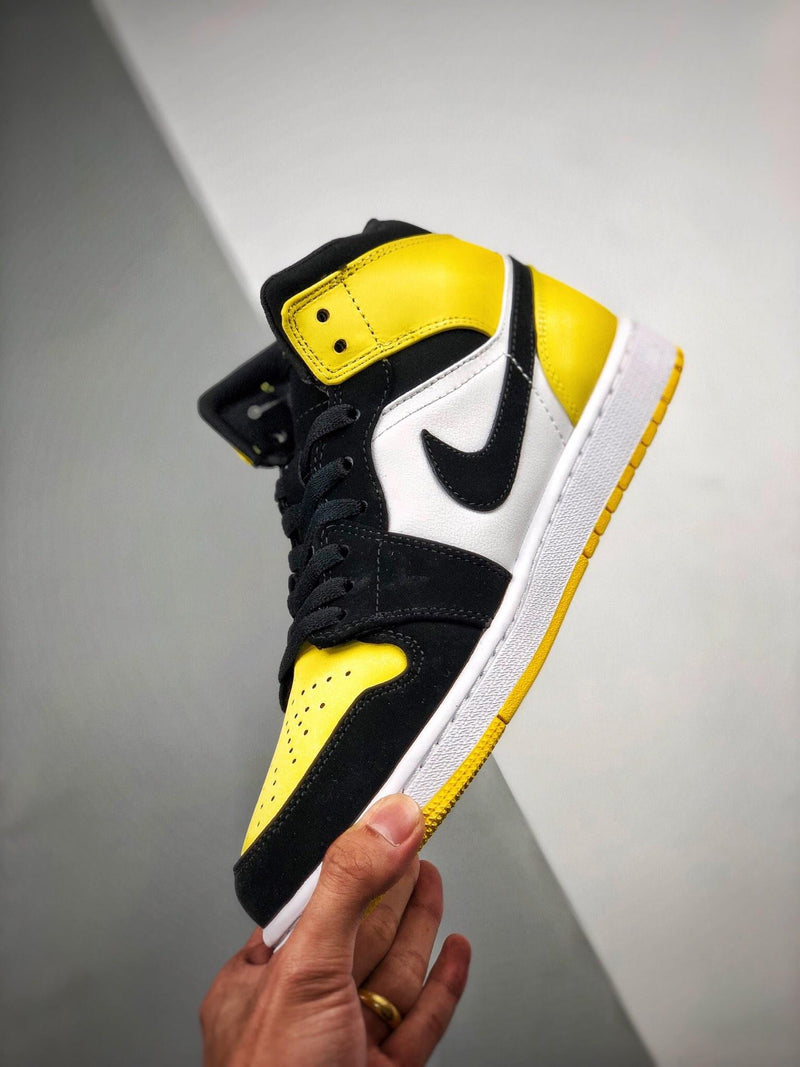 Tênis Nike Air Jordan 1 Mid SE 'Yellow Toe'