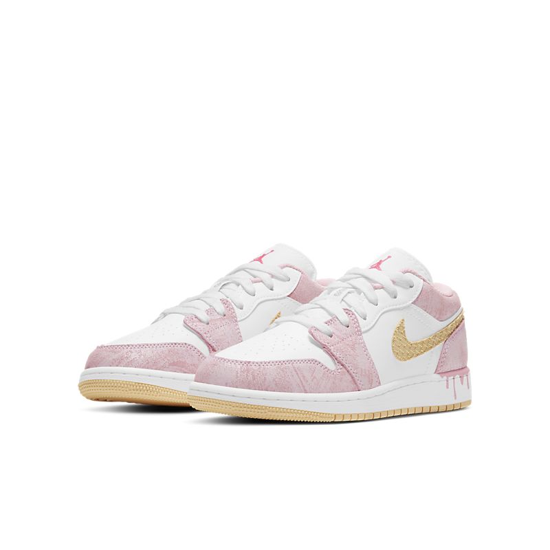 Nike Air Jordan 1 Low Paint Drip Sneakers